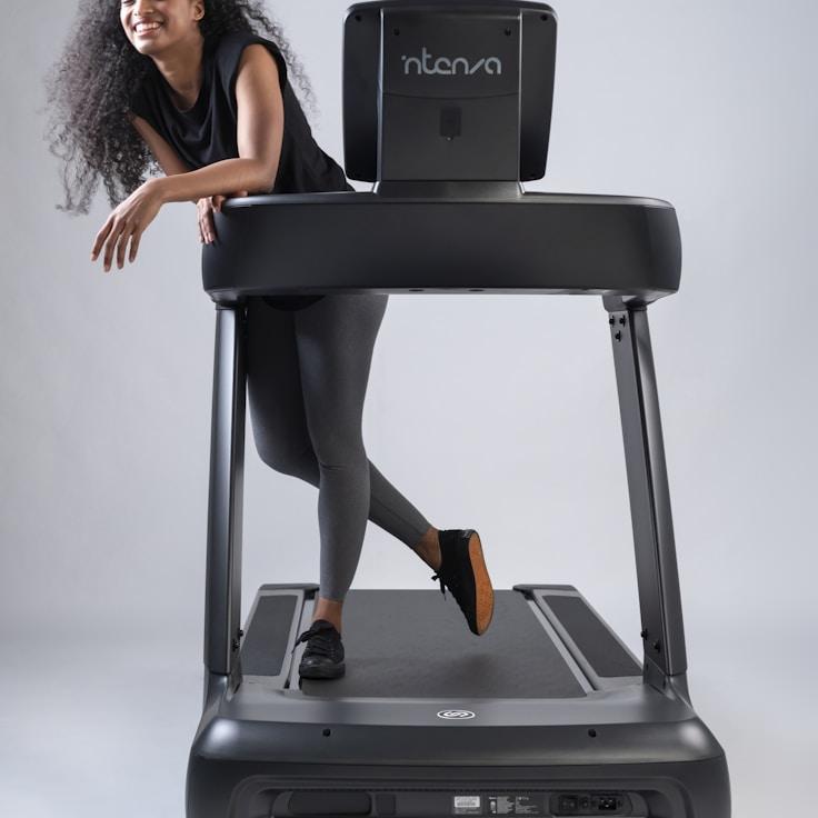 Yoga and wellness studio with natural lighting